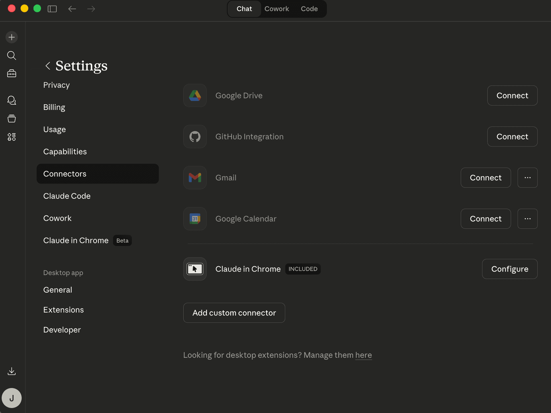 Cliquez sur Add Connector (Ajouter un connecteur).