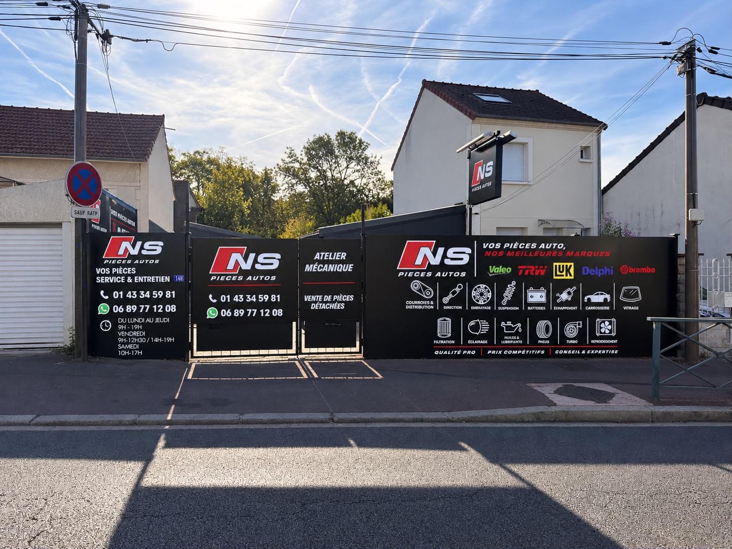 Logo NS PIECES AUTO